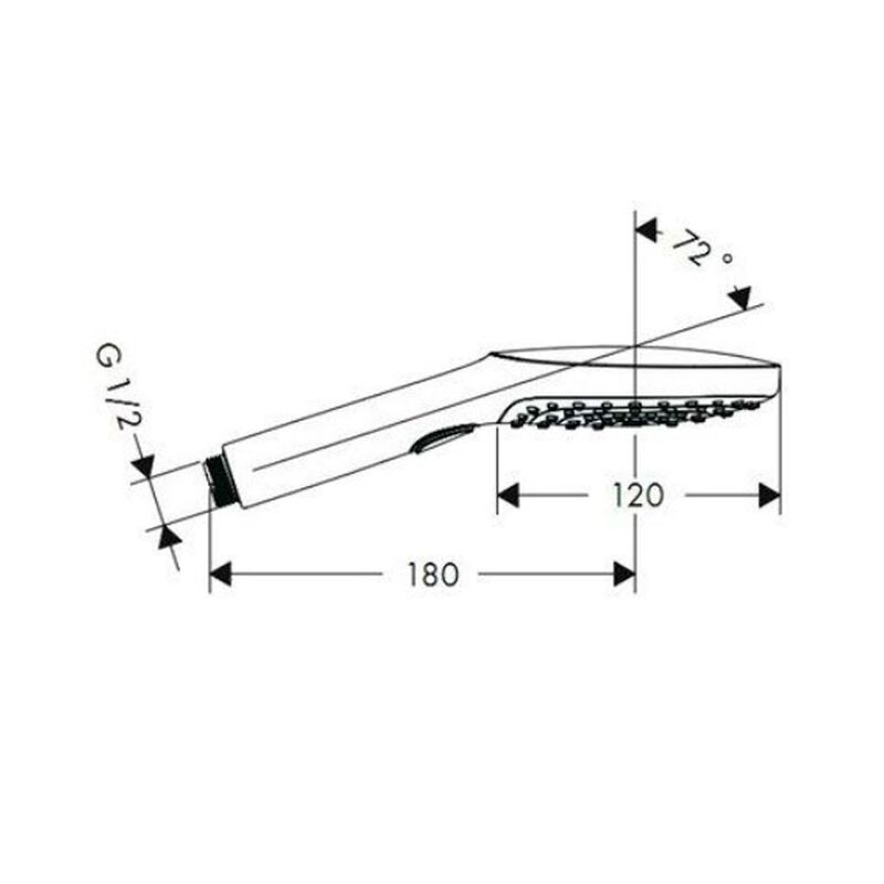 ручной душ hansgrohe select e 26520000 в Алматы фото № 3