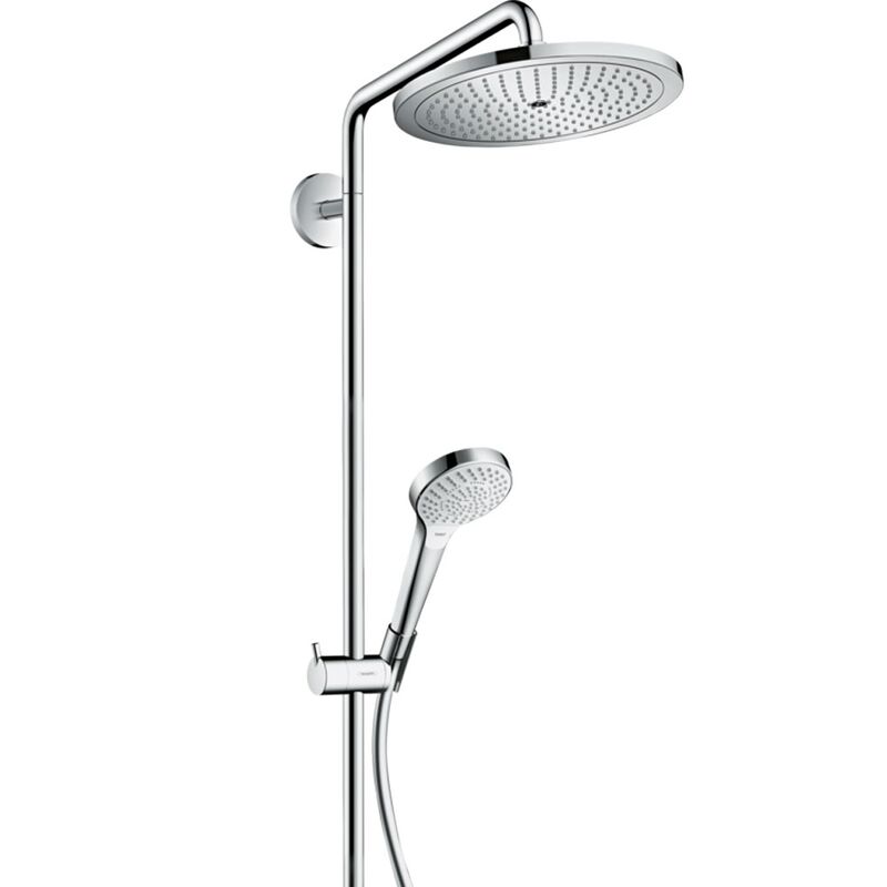 Душевая система hansgrohe croma select s showerpipe 280 26790000 с термостатом, хром в Алматы фото № 3