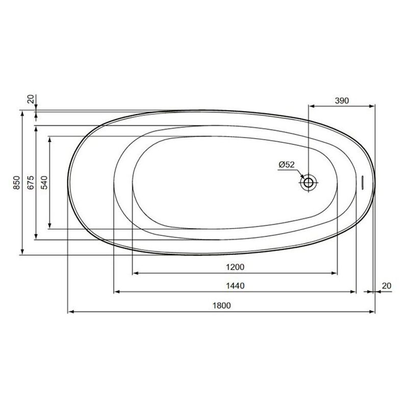 Ванна отдельностоящая 180x85 ideal standard around k871501 в Алматы фото № 4