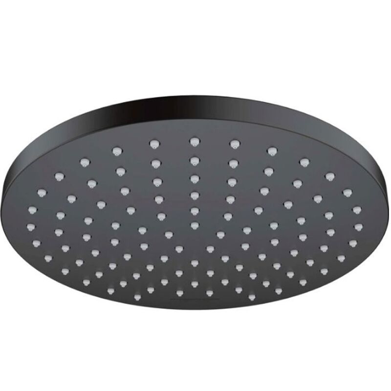 Верхний душ hansgrohe ecosmart vernis blend 26277670 200 1jet матовый черный в Алматы фото № 1