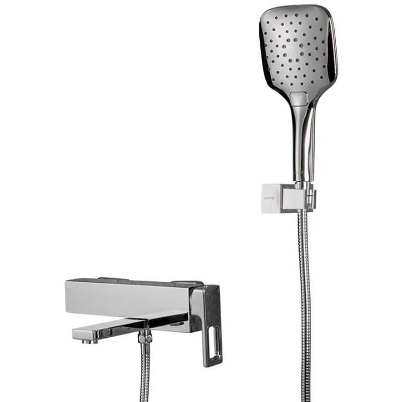 смеситель для ванны hans h11.3001, хром в Алматы фото № 1