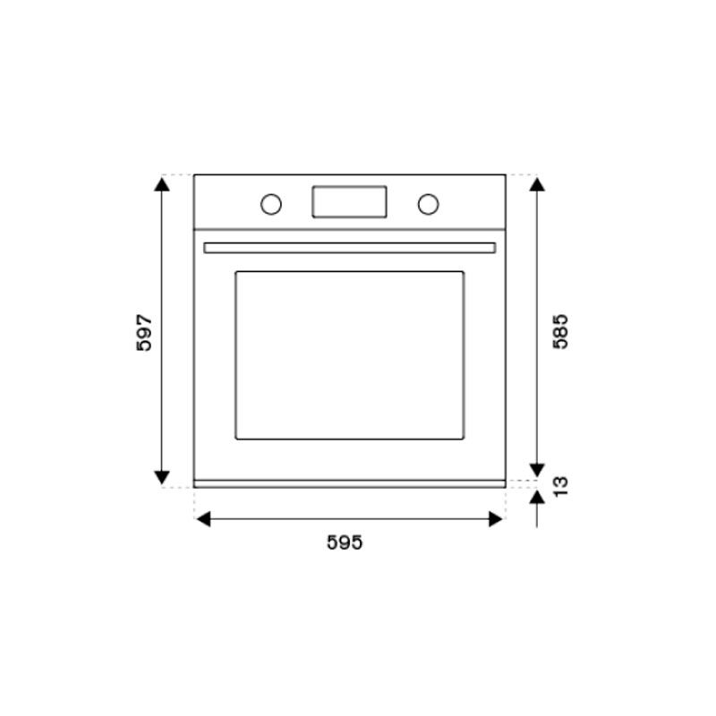 электрическая духовка bertazzoni f 609 mod esx, встраиваемая в Алматы фото № 2