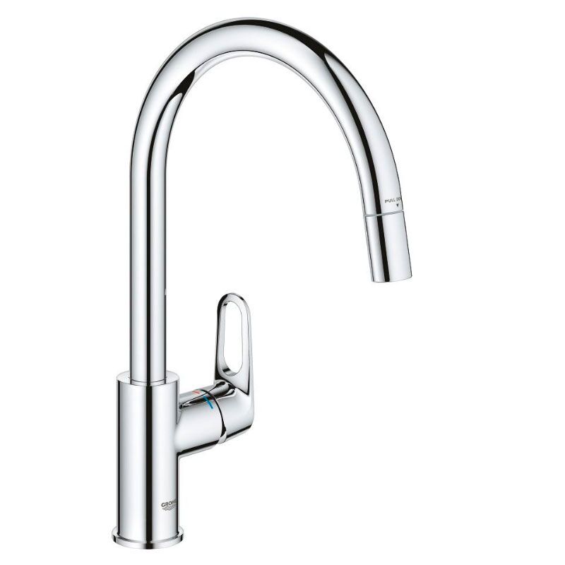 смеситель для кухни grohe bauflow 30549000, хром в Алматы фото № 1