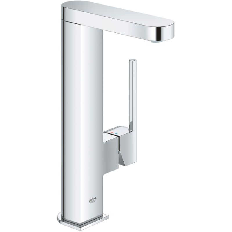 смеситель для раковины grohe plus 23844003 с выдвижным изливом, хром в Алматы фото № 1