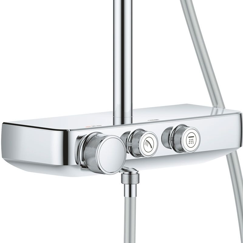 Душевая система с термостатом grohe euphoria smartcontrol system 260 mono 26509000, хром в Алматы фото № 2