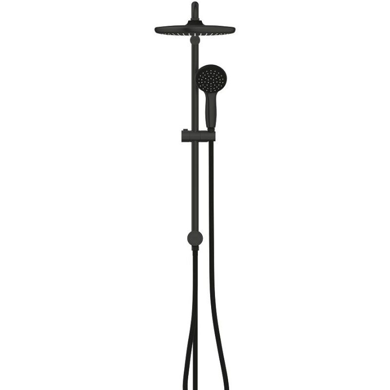 Душевая система grohe vitalio start system quickfix 250 266802430 с переключателем, черный матовый в Алматы фото № 2