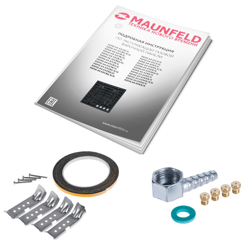 Газовая варочная панель maunfeld eghg.64.63cb2/g в Алматы фото № 4