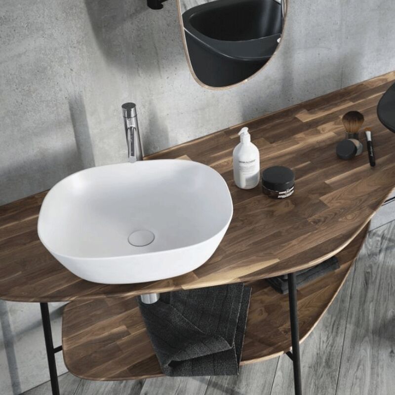Накладная раковина vitra plural 7810b401-0016 45x38см в Алматы фото № 2
