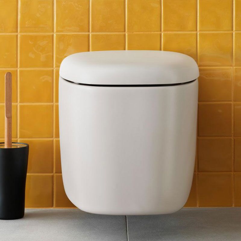 унитаз подвесной vitra plural 7830b401-0075 безободковый белый матовый в Алматы фото № 2