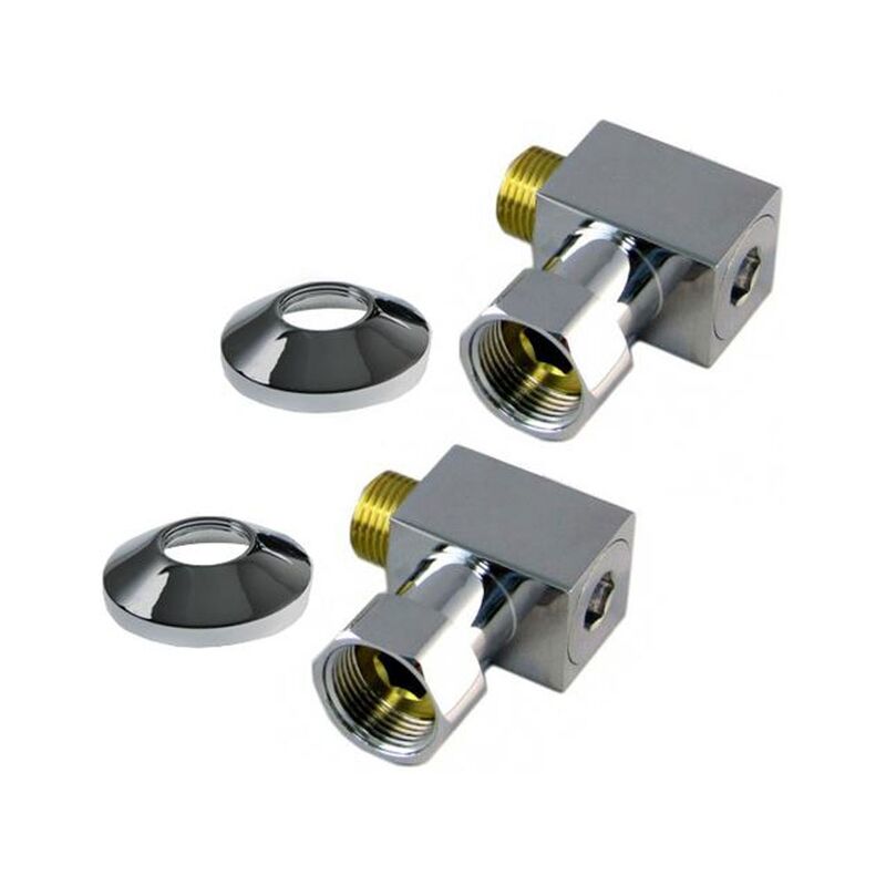 Комплект подключения для п/с secado 3/4"х1/2", квадратный, хром нф-00000190 в Алматы фото № 1