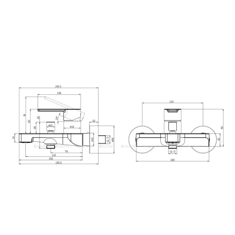 смеситель для ванны villeroy boch architectura tvt10300200061 в Алматы фото № 2