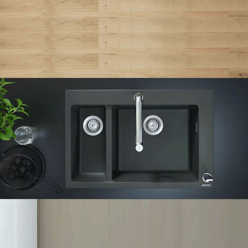 Кухонная мойка hansgrohe s510-f635 43315170 искусственный камень в Алматы фото № 2