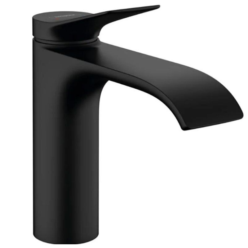 смеситель для раковины hansgrohe vivenis 75020670 черный матовый в Алматы фото № 1