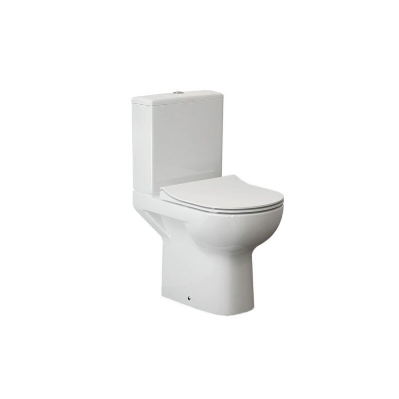 унитаз напольный cersanit street fusion s-ko-sfu011-3/5-con-s-dl-w в Алматы фото № 1