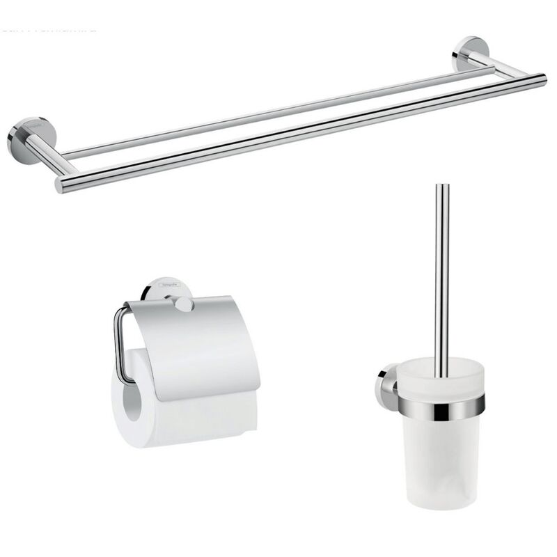 Набор аксессуаров hansgrohe logis 3 в 1 41727000 хром в Алматы фото № 1