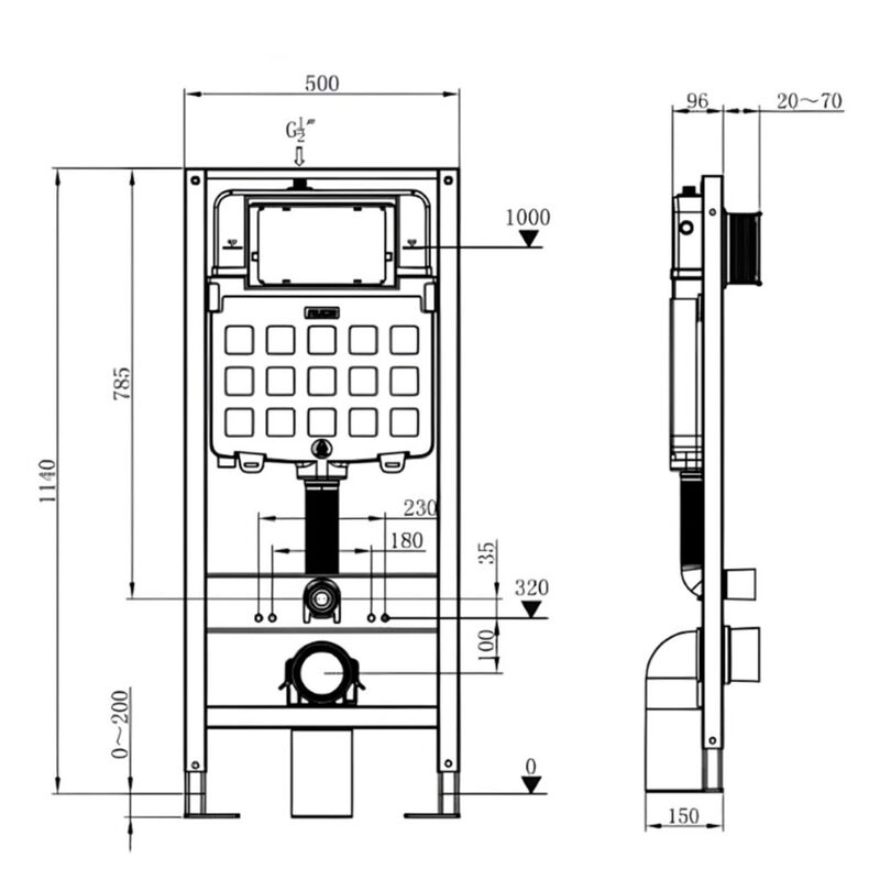 унитаз с инсталляцией 4в1 hans m5504d h5108-0103 в Алматы фото № 2