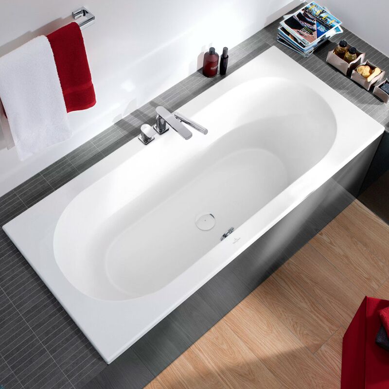 Ванна акриловая villeroy & boch o.novo uba180cas2v-01 180 x 80 см в Алматы фото № 2