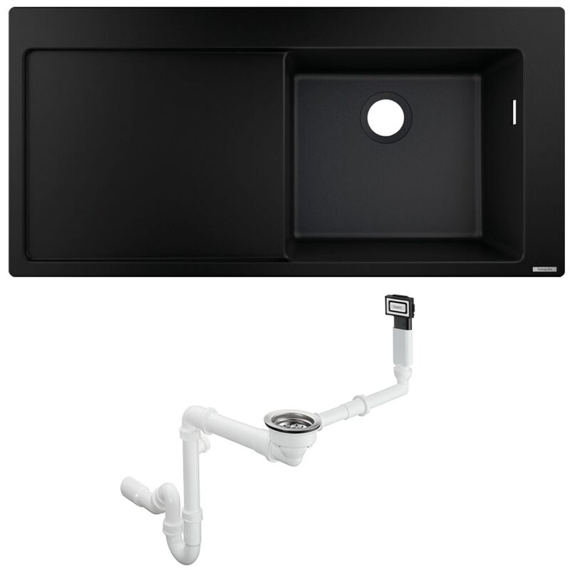 Кухонная мойка hansgrohe s514-f450 43314170  искусственный камень в Алматы фото № 1