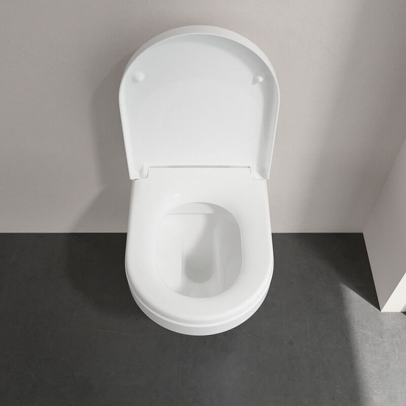 унитаз подвесной villeroy & boch architectura 4694hr01 с микролифтом в Алматы фото № 5