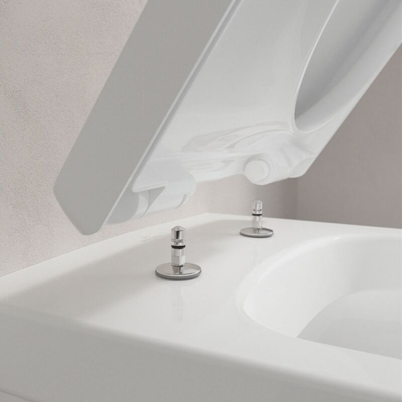 унитаз подвесной villeroy & boch architectura 4694hr01 с микролифтом в Алматы фото № 4