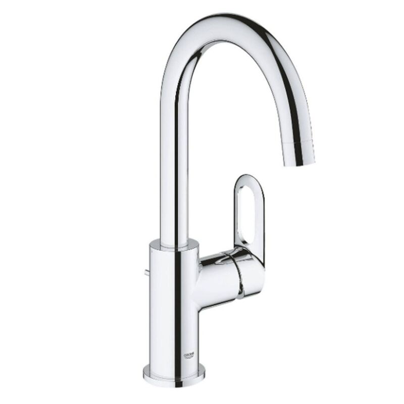 смеситель для раковины grohe bauloop 23091000 с высоким изливом в Алматы фото № 1