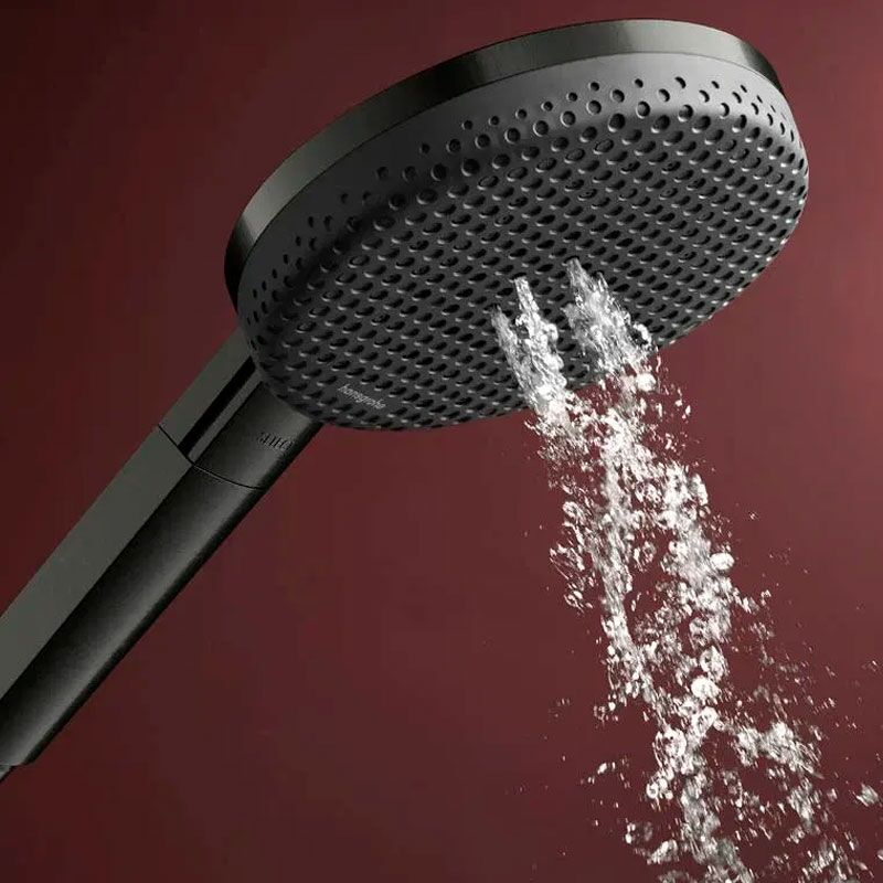 ручная лейка для душа hansgrohe raindance alive select s 24500670, черная матовая в Алматы фото № 5