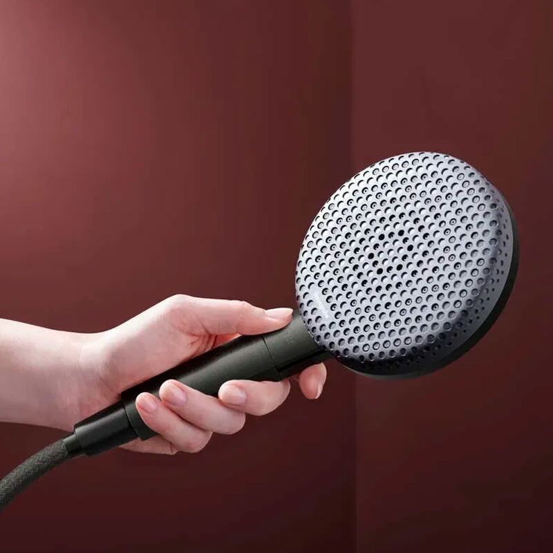 ручная лейка для душа hansgrohe raindance alive select s 24500670, черная матовая в Алматы фото № 6