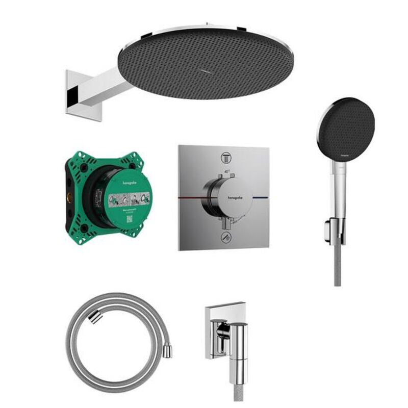 Встраиваемая душевая система hansgrohe raindance alive s 24630000 design showerset 300 1jet в Алматы фото № 1