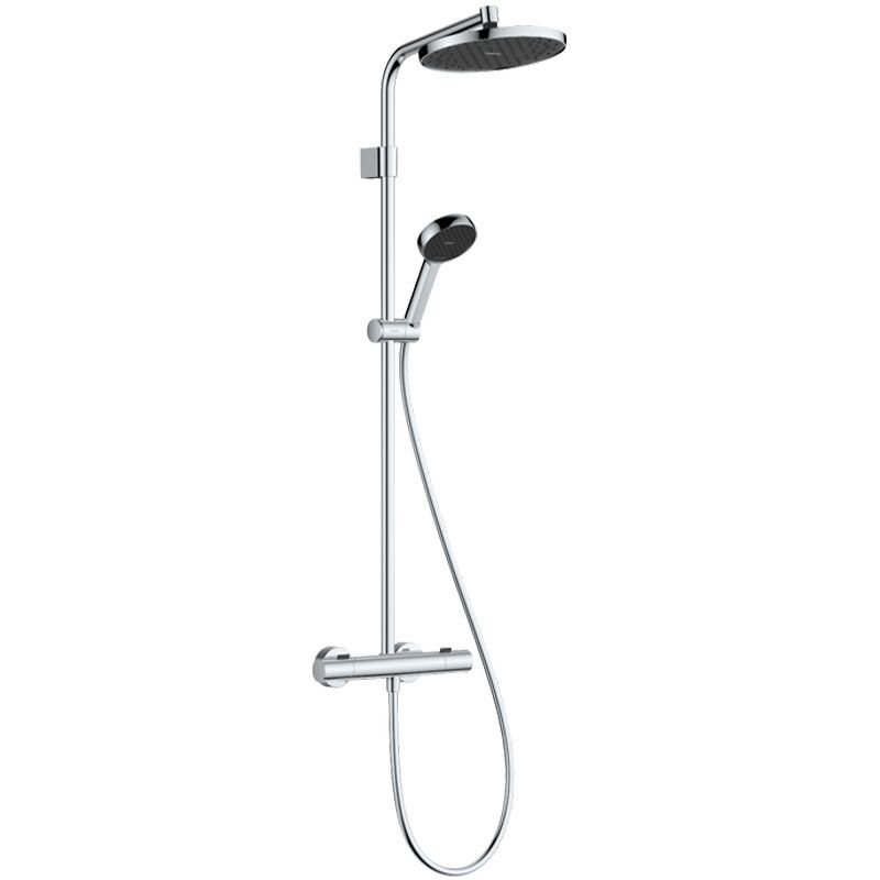 Душевая система hansgrohe activera s 28083000 с термостатом, хром в Алматы фото № 1