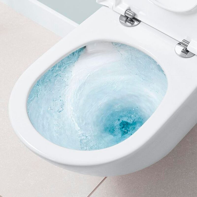 унитаз с инсталляцией 5в1 villeroy&boch subway 3.0 4670t001 viconnect 92242700 92216168 9m78s101, белая-хром в Алматы фото № 3