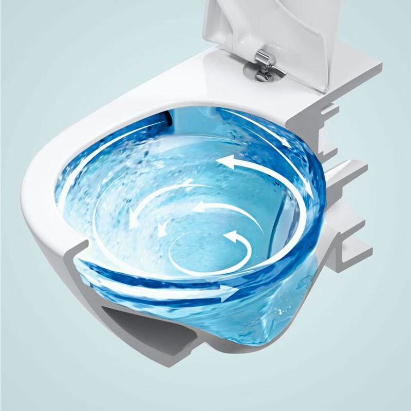 унитаз с инсталляцией 5в1 villeroy&boch subway 3.0 4670t001 viconnect 92242700 92216168 9m78s101, белая-хром в Алматы фото № 2