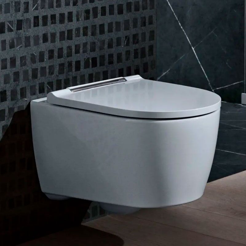 Подвесной унитаз geberit one 500.202.01.1 с крышкой-сиденьем микролифт в Алматы фото № 3