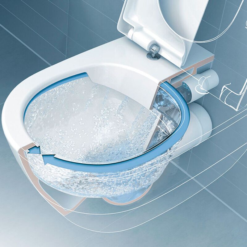 унитаз с инсталляцией 5в1 villeroy&boch avento 5656rs01 viconnect 92242700 92249069, хром в Алматы фото № 2