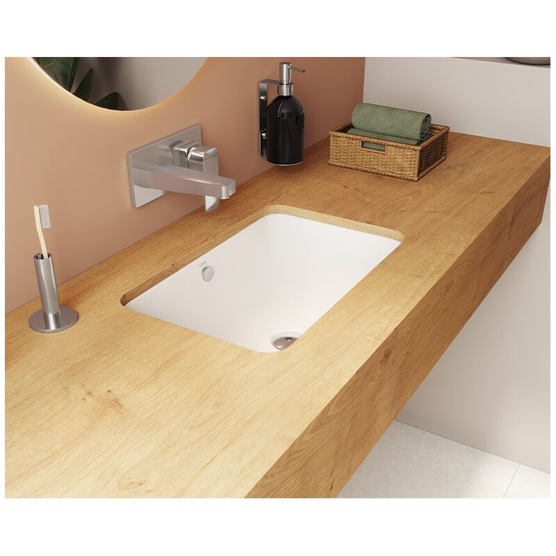 раковина под столешницу vitra s20 7475b003-0618 55x37 см в Алматы фото № 2