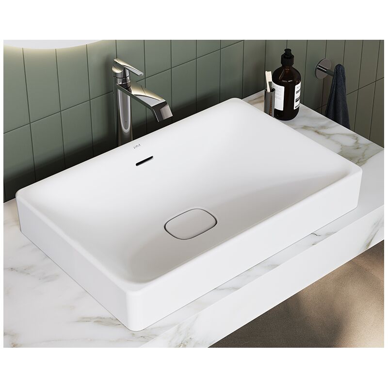 раковина накладная vitra 7534b003-0673 metropole 50x40 в Алматы фото № 2