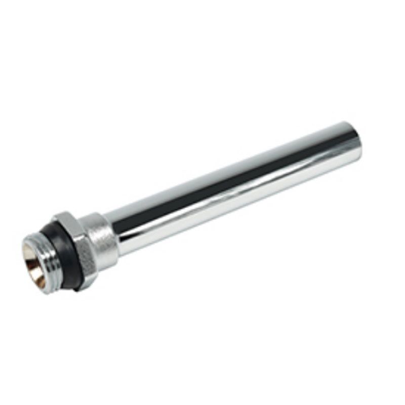 Медная хромированная трубка 1/2" x 16 длиной 20 см giacomini r541nx001 для r206c фланц., 2 м (с фитингом) в Алматы фото № 1