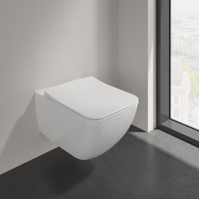 унитаз подвесной villeroy & boch venticello 4611rl01 с микролифтом в Алматы фото № 2