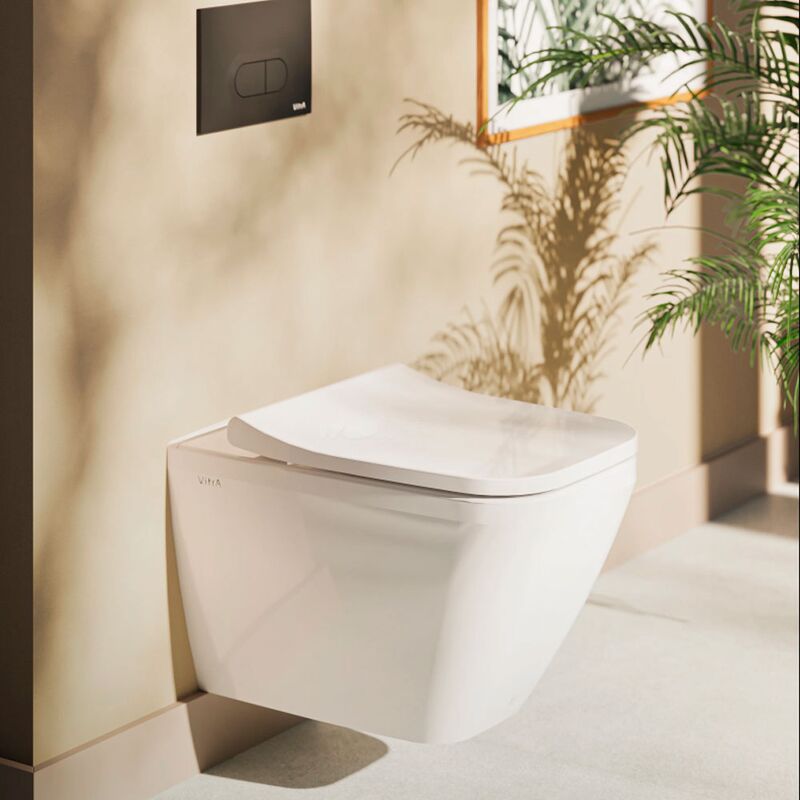 унитаз с инсталляцией 5в1 vitra integra square 7082b003-0075 безободковый, v-fix core 800-1873, root round 740-2280 в Алматы фото № 2