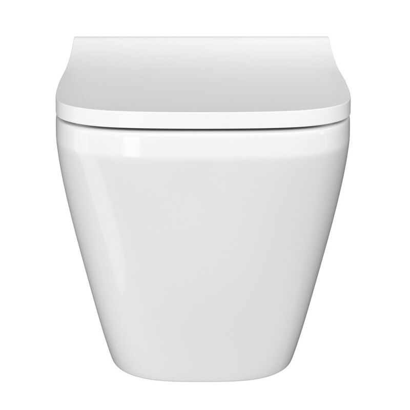 унитаз-биде с инсталляцией 5в1 tece 9400407 vitra integra 7082b003-7209 безободковый, белая клавиша now 9240400 в Алматы фото № 4