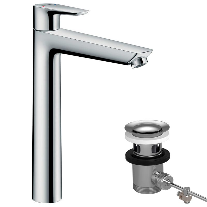смеситель для раковины hansgrohe talis e 71716000, хром в Алматы фото № 1