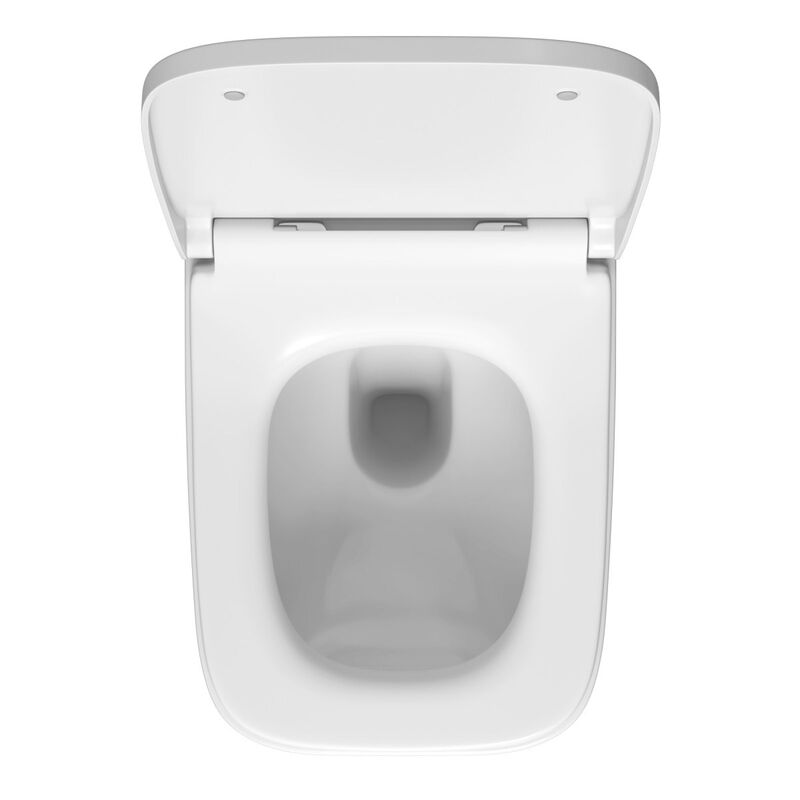 унитаз с инсталляцией 5в1 vitra zentrum s 7484b003-0075 безободковый, клавиша root s 740-2380 хром в Алматы фото № 5