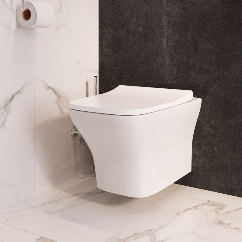 унитаз с инсталляцией 5в1 vitra zentrum s 7484b003-0075 безободковый, клавиша root s 740-2380 хром в Алматы фото № 7