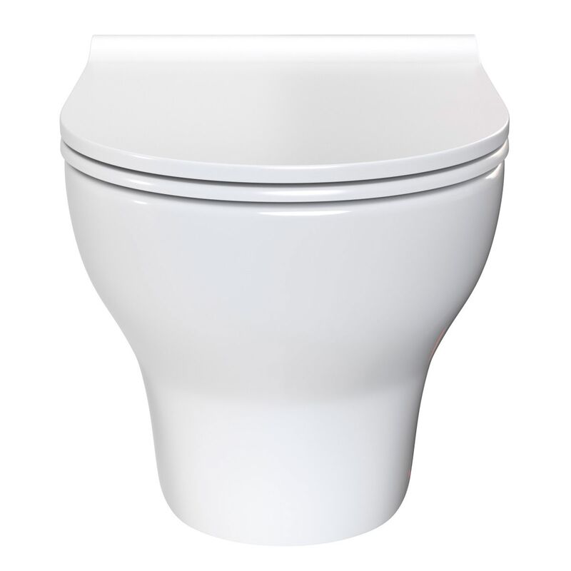 унитаз с инсталляцией 5в1 vitra zentrum round 7786b003-0075 безободковый, v-fix core 800-1873, root round 740-2280 в Алматы фото № 3