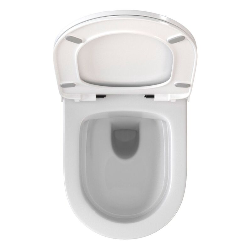 унитаз подвесной vitra zentrum round 7786b003-0075 белый глянец в Алматы фото № 4