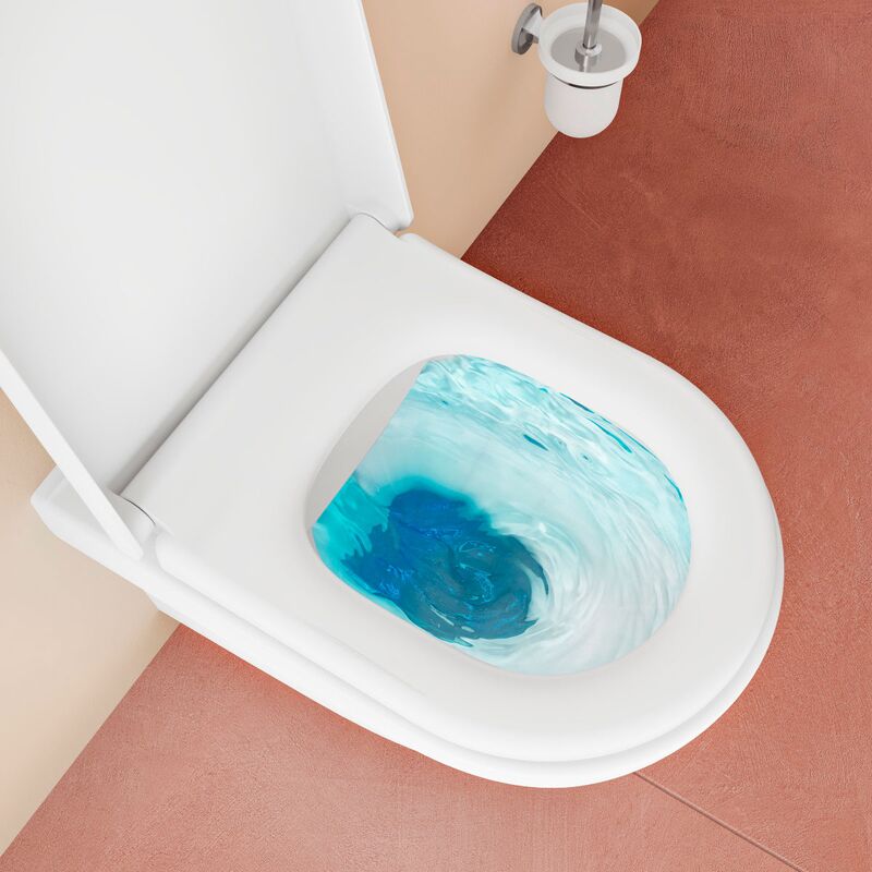 унитаз с инсталляцией 5в1 vitra zentrum round 7786b003-0075 безободковый, v-fix core 800-1873, root round 740-2280 в Алматы фото № 7