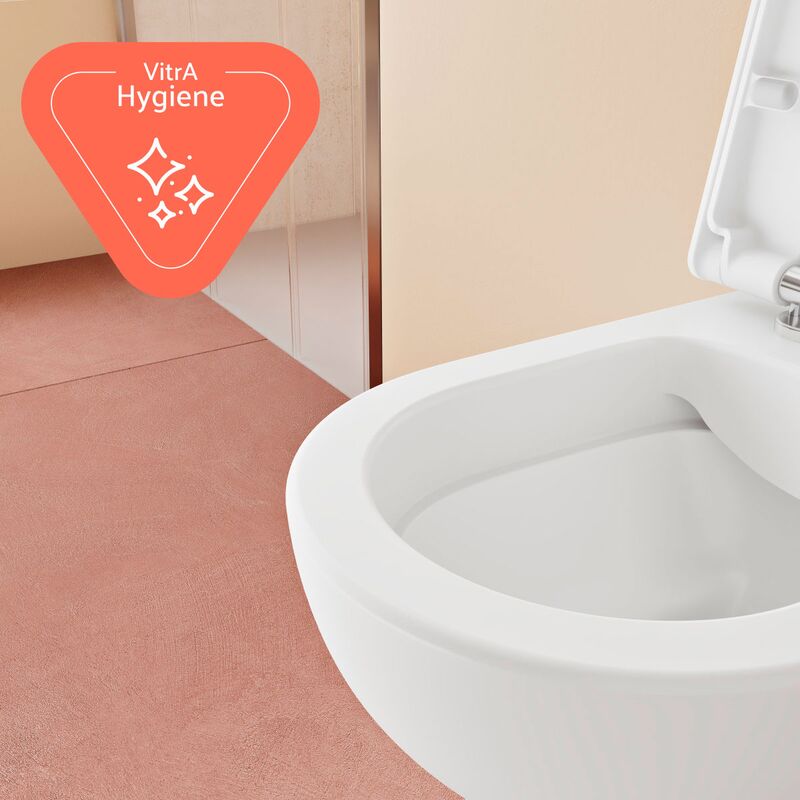 унитаз с инсталляцией 5в1 vitra zentrum round 7786b003-0075 безободковый, v-fix core 800-1873, root round 740-2280 в Алматы фото № 8