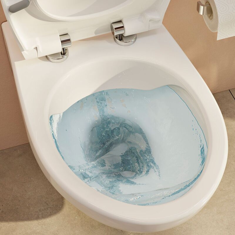 унитаз с инсталляцией 5в1 vitra normus 7855b003-0075 безободковый, v-fix core 800-1873, клавиша root r хром в Алматы фото № 5