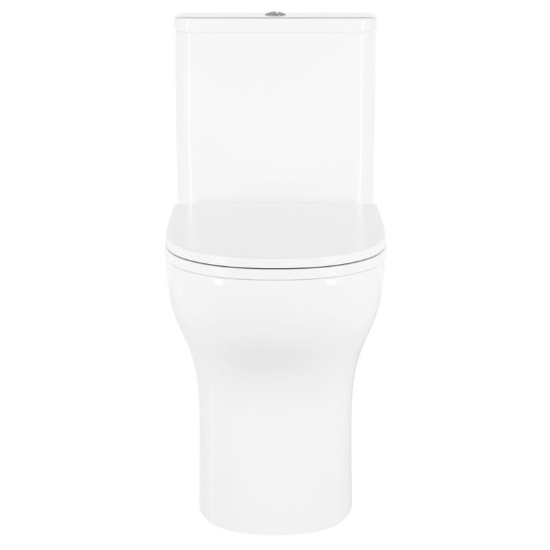 унитаз-компакт напольный vitra m50 9889b003-7200, безободковый, торнадо vortexflush, сиденье микролифт в Алматы фото № 4