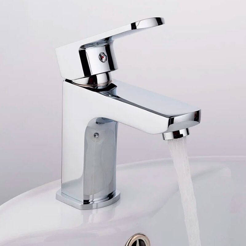 смеситель для раковины frap h64 f1064, однорычажный, хром в Алматы фото № 2