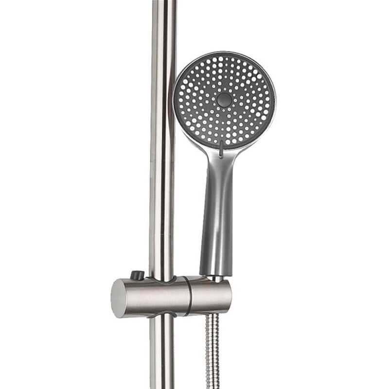 Душевая система frap f24801 150 со смесителем с длинным изливом, сатин в Алматы фото № 2